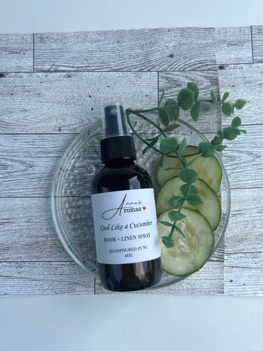 Cool like a Cucumber Room & Linen Spray 4oz.
