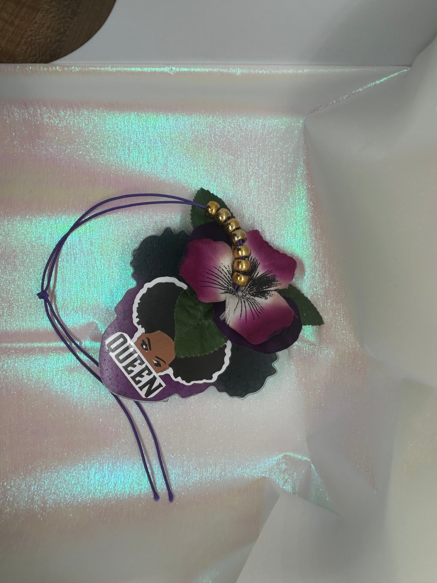 Purple Queen Car freshie
