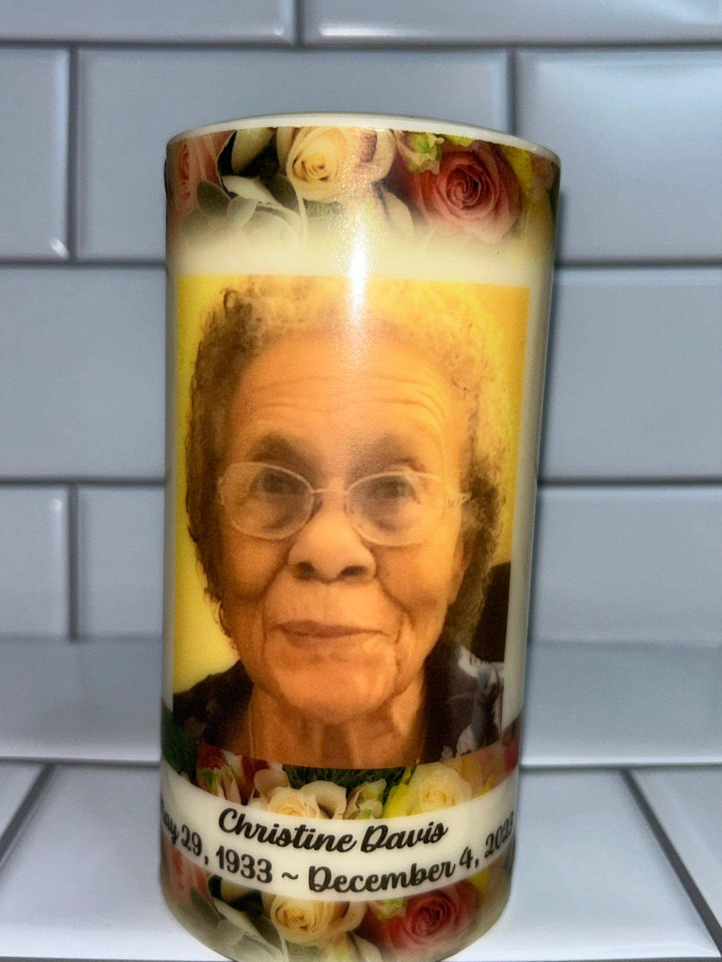 Memorial Keepsake Candle