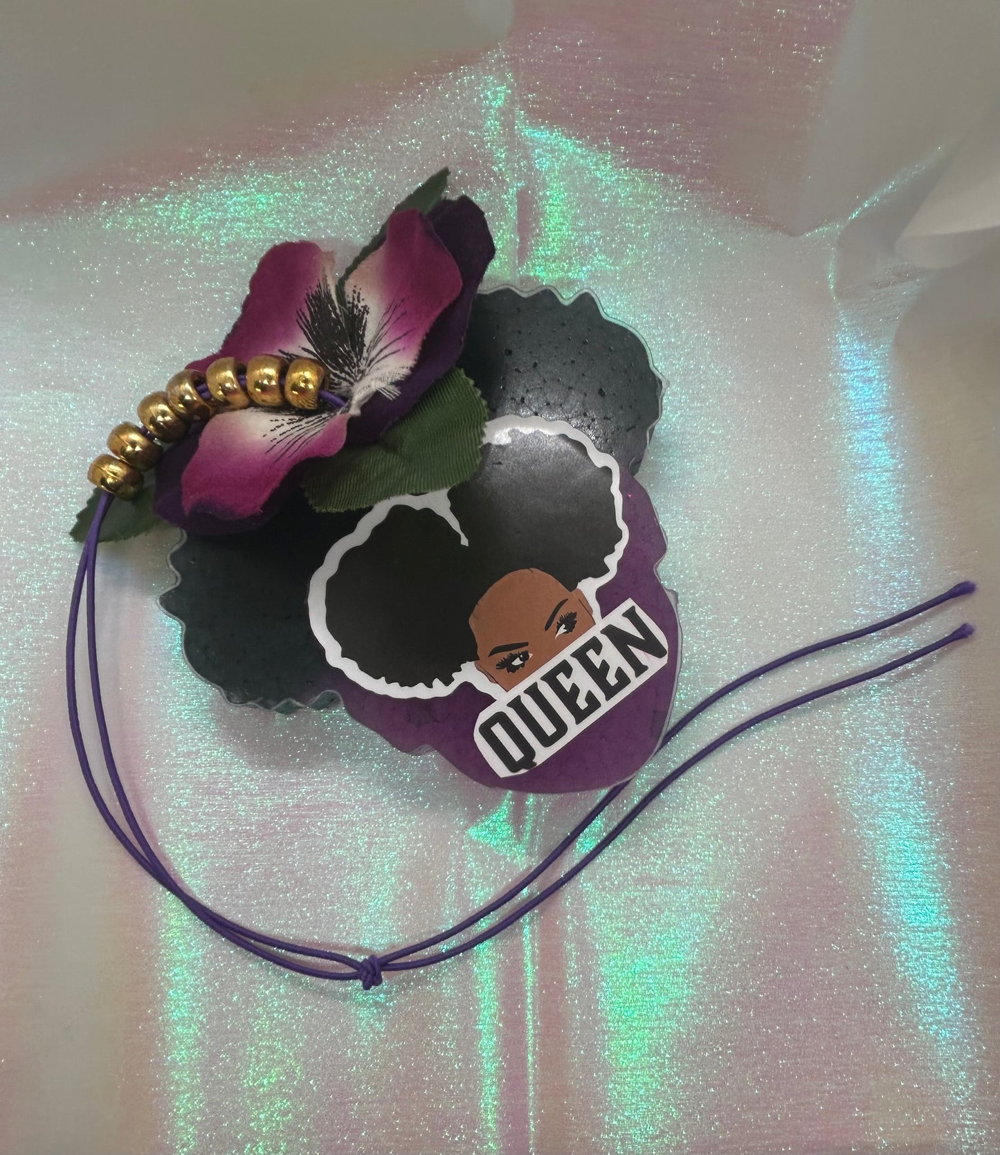 Purple Queen Car freshie